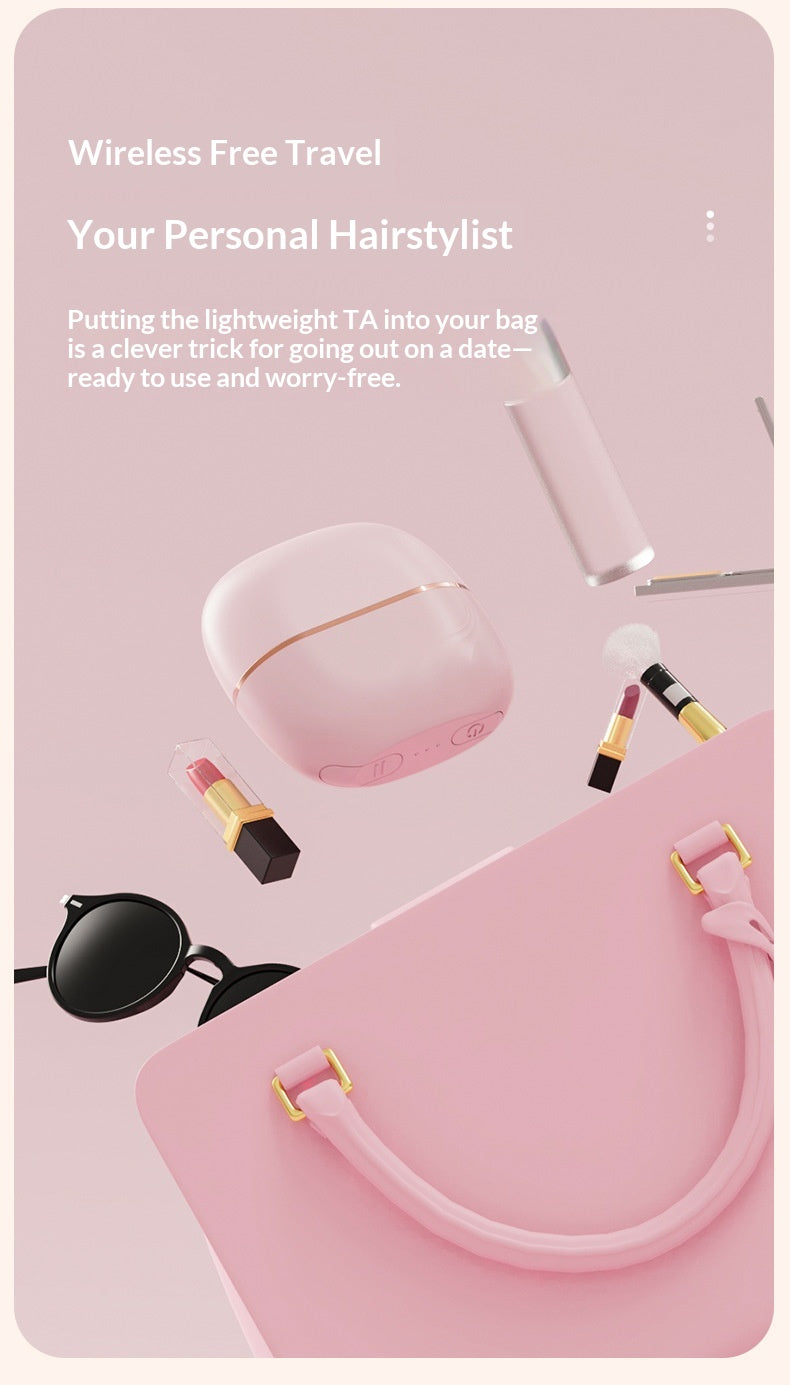 New Mini Charging Hair Straightener Comb