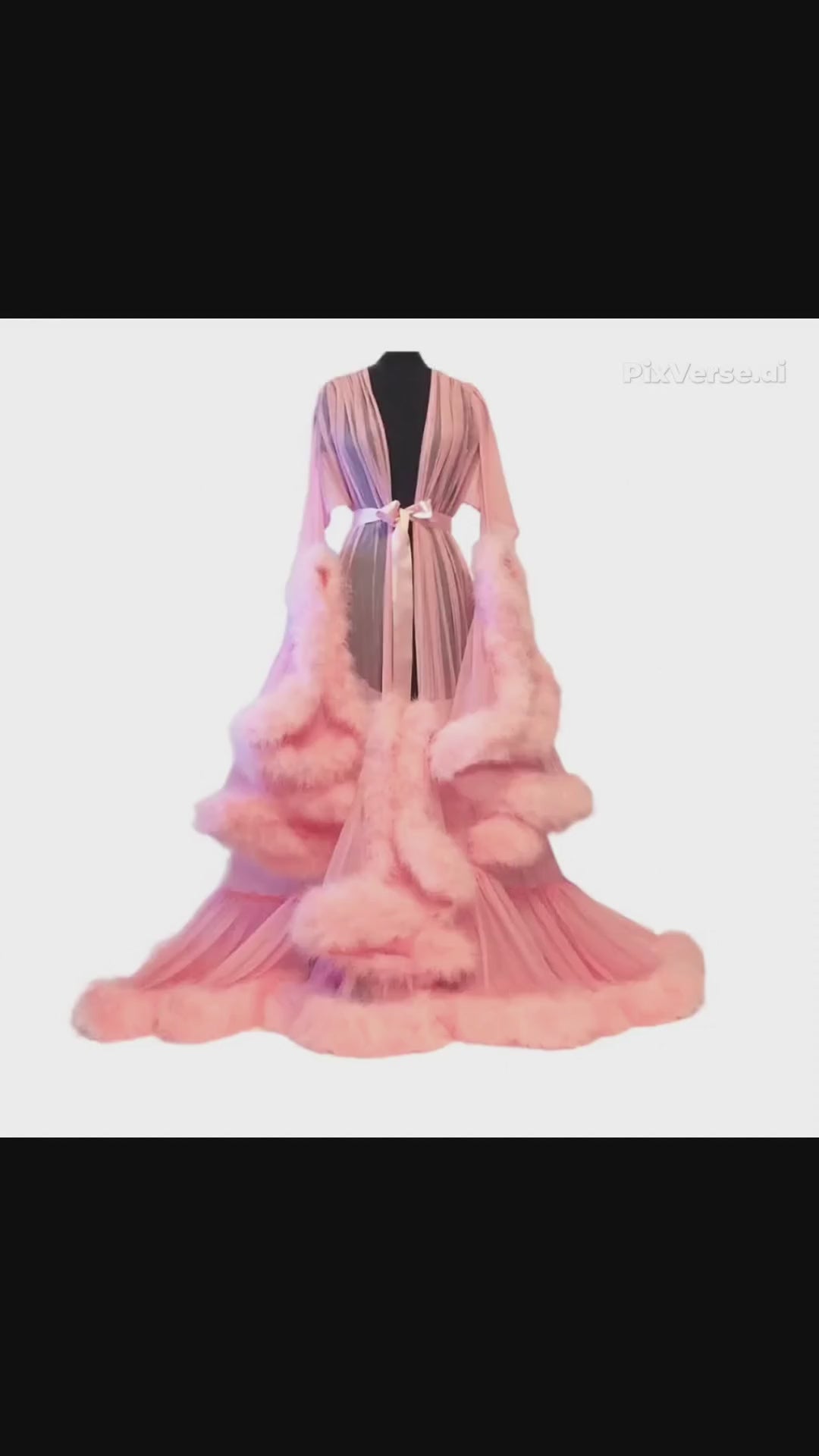 Angel Demon "Heaven Sent" Luxe Robe